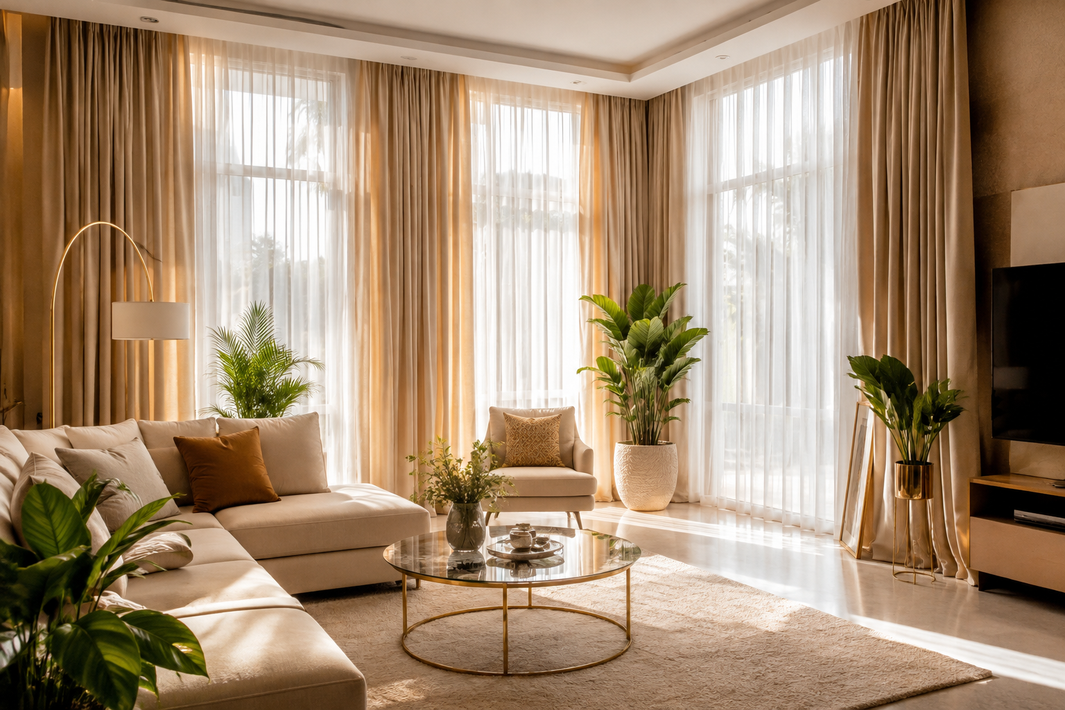 Add New Beautiful Curtains