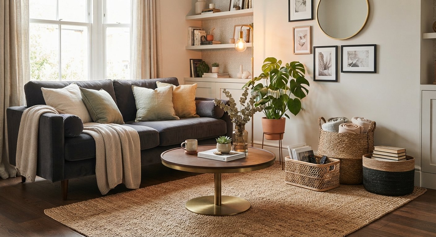 Use Decorative Storage Baskets