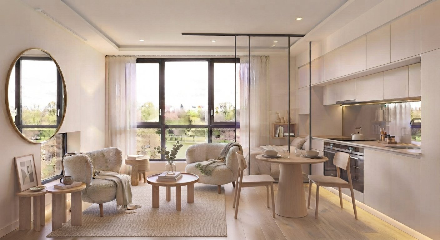 Use Small Space and Suitable Rug