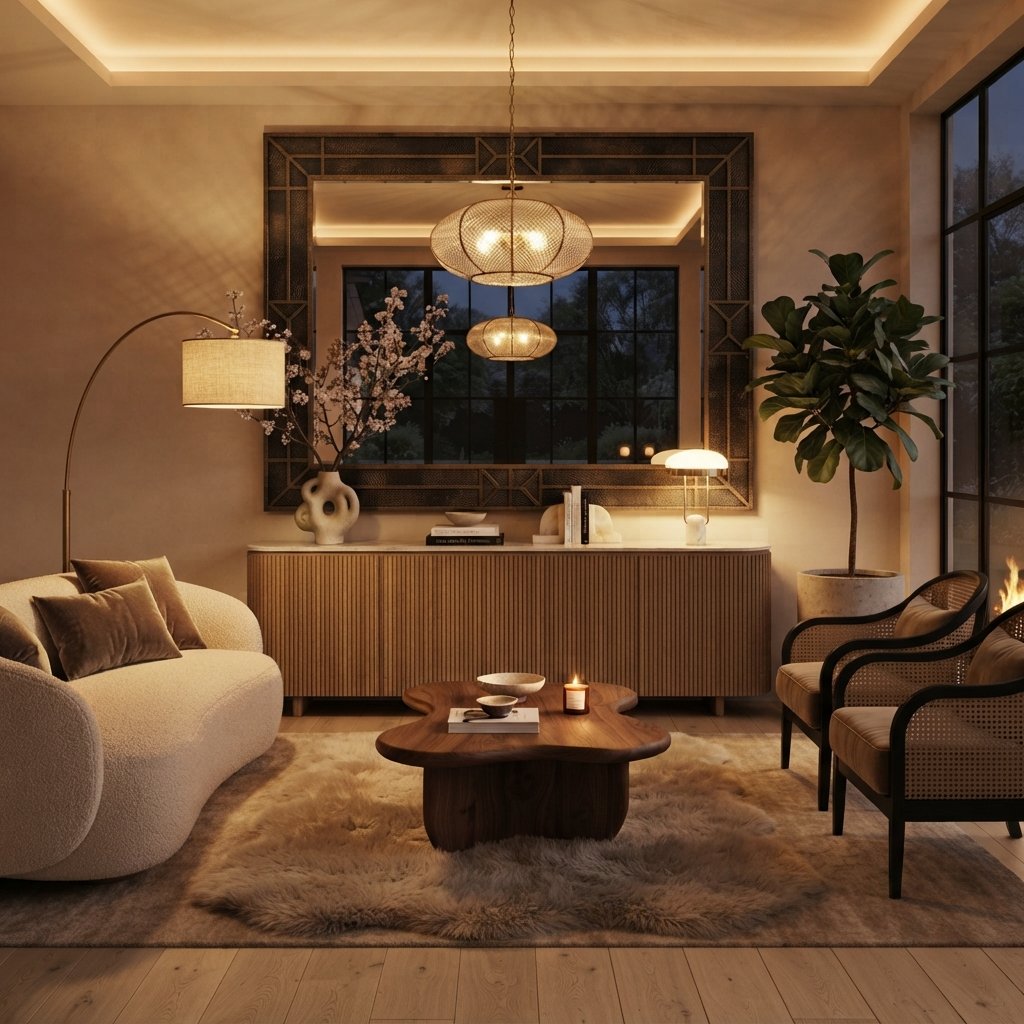 Add Warm and Cozy Lighting