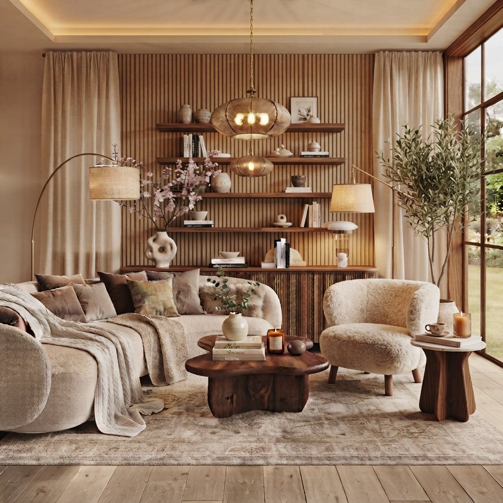 Add Natural Wooden Elements