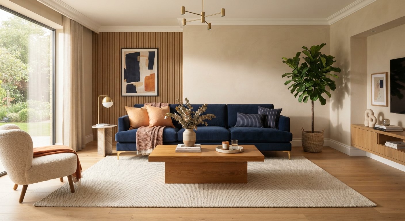 Choose a Navy Blue Sofa