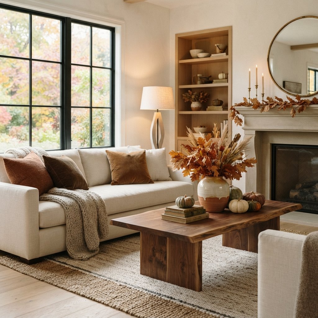 Decorate With Autumn Leaves