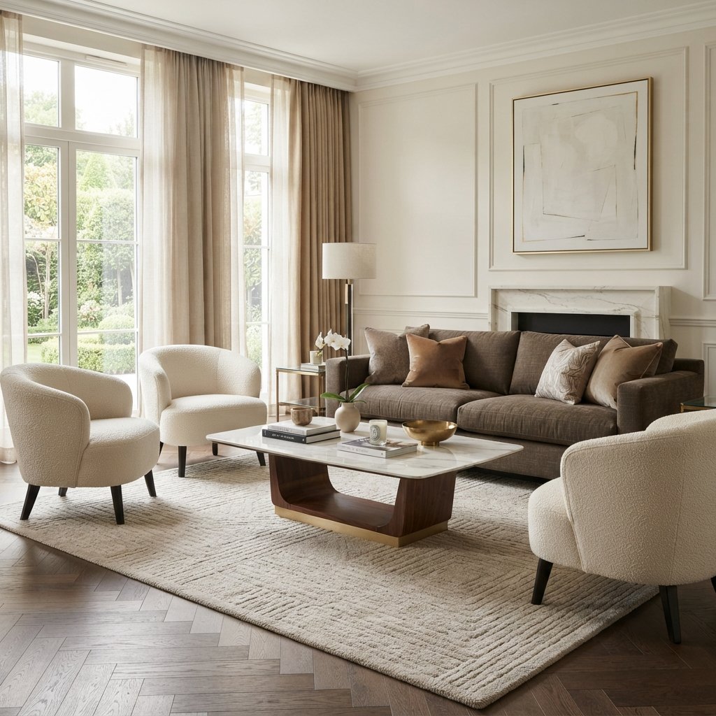 Add a Modern Coffee Table