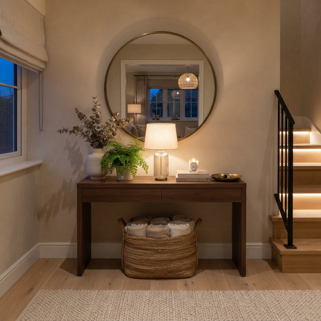 Decorate With a Small Table Lamp