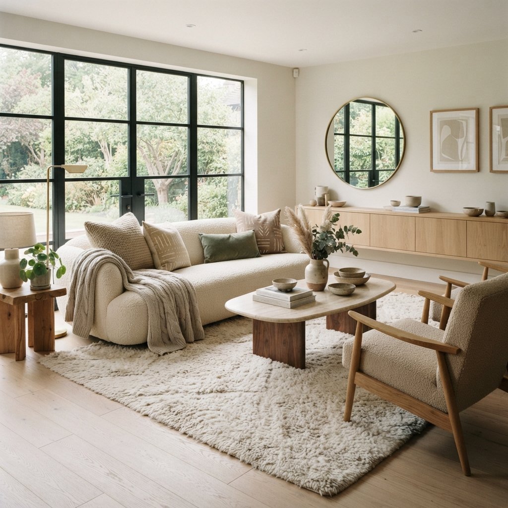 Add Rugs and Soft Textures