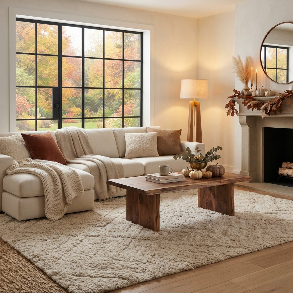 Add a Cozy Area Rug