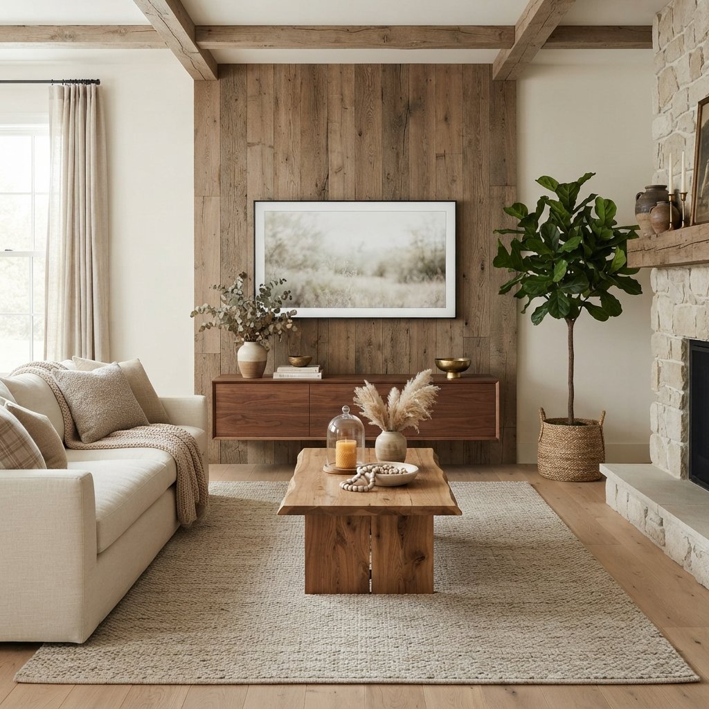 Rustic TV Wall
