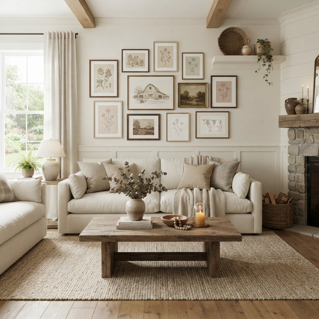 Farmhouse Gallery Wall