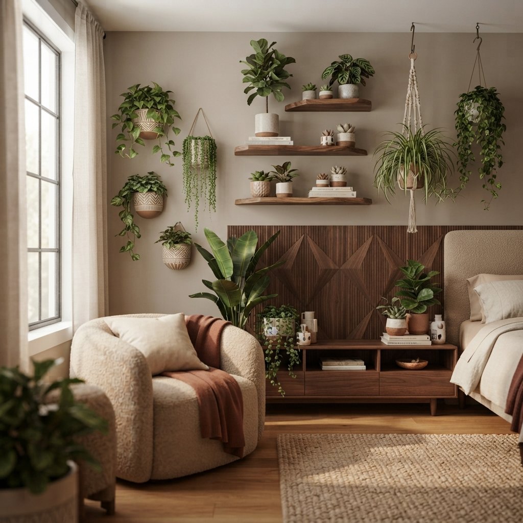 Add Indoor Plants to Wall Spaces
