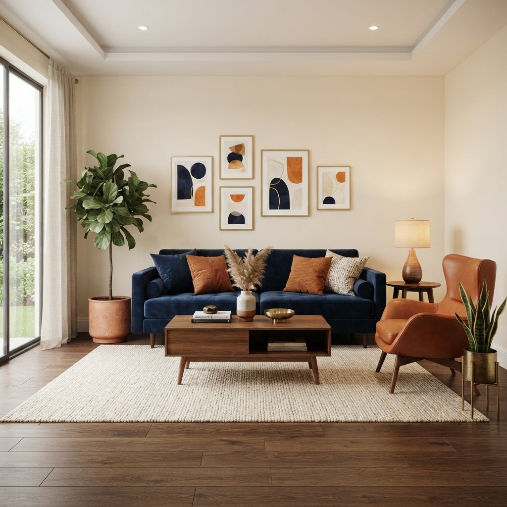 Use an Orange Accent Chair