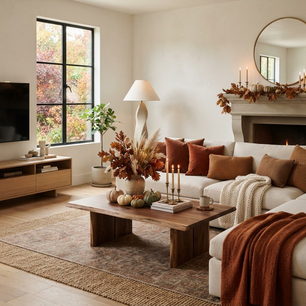 Use Warm Fall Colors
