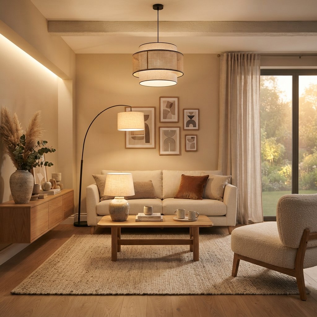 Add Warm and Modern Lighting