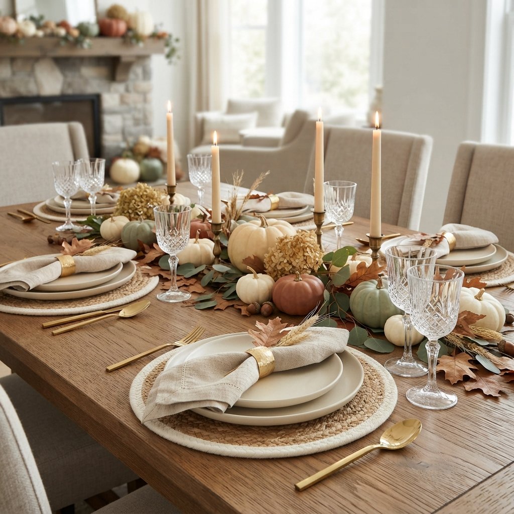 Decorate With Mini Pumpkins