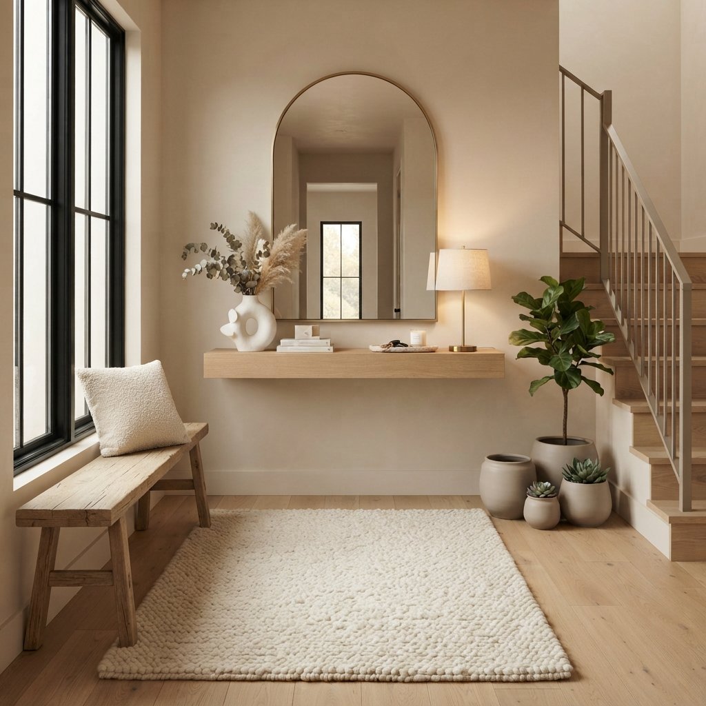 Add a Cozy Entryway Rug