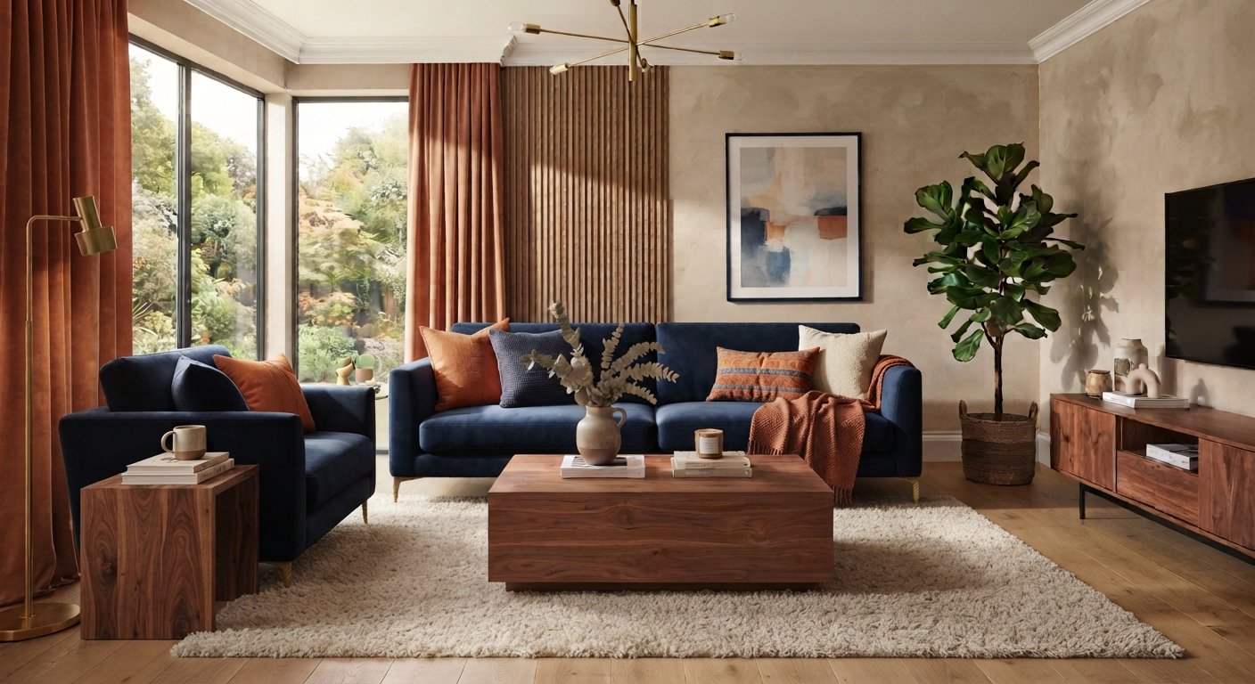 Add Warm Wooden Furniture