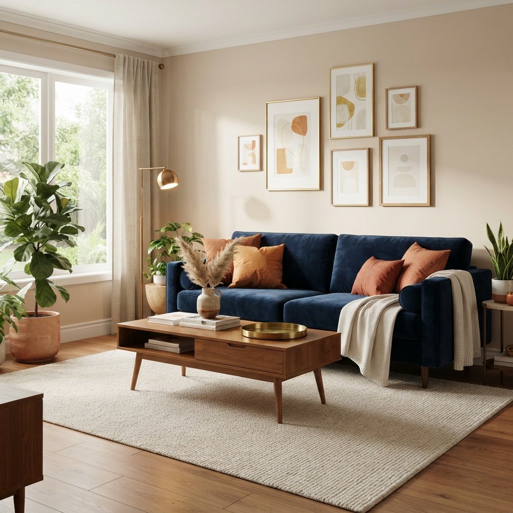 Choose a Navy Blue Sofa
