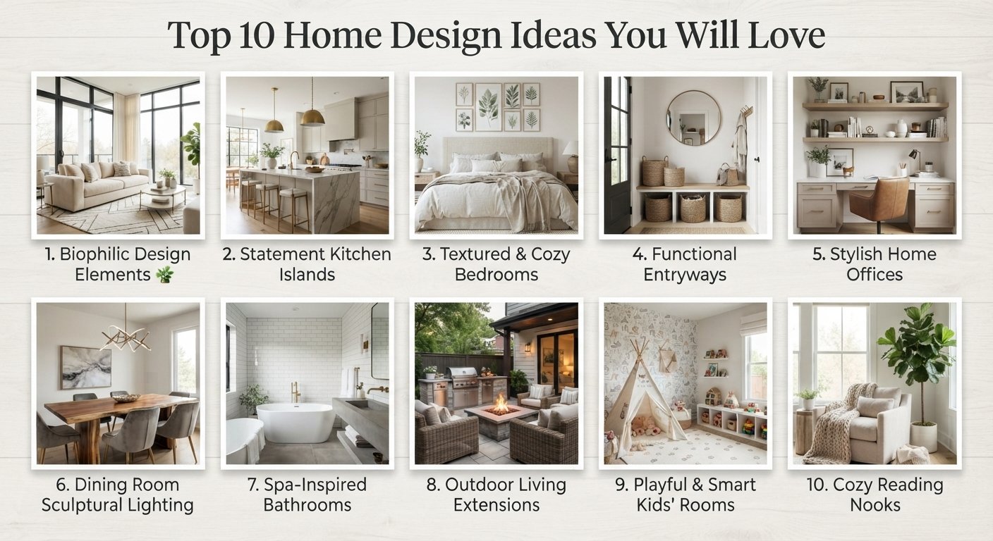Title: Top 10 Home Design Ideas You Will Love