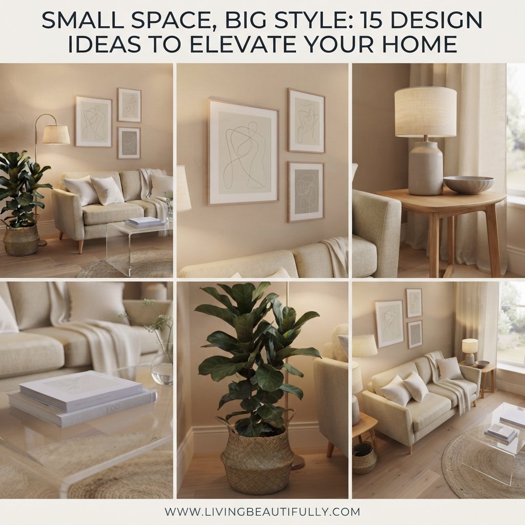 15 Small Living Room Ideas to Make Your Space Look Bigger