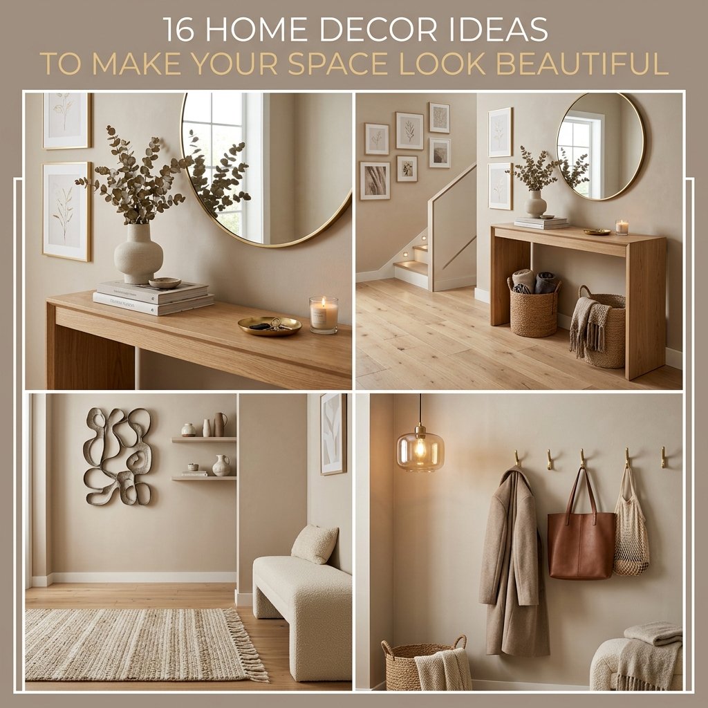 15 Simple Entryway Decor Ideas to Create a Welcoming Home
